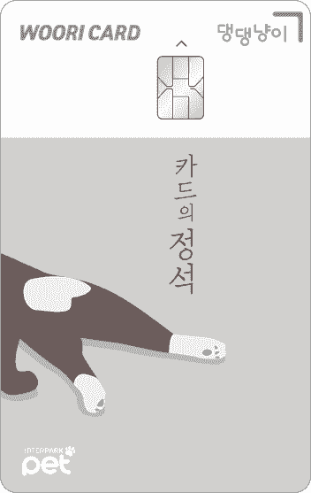 카드의정석 댕댕냥이(고양이)