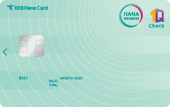하나멤버스 1Q 체크카드